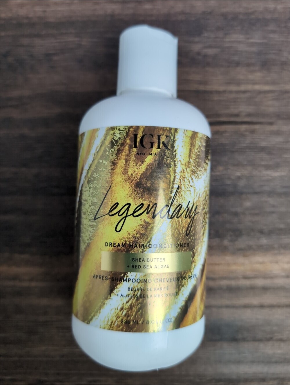 IGK Legendary Dream Hair Conditioner Red Sea Algae & Shea Butter 8 oz